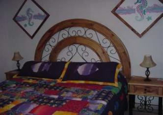 King Bed in guest bedroom Sonoran Spa Resort